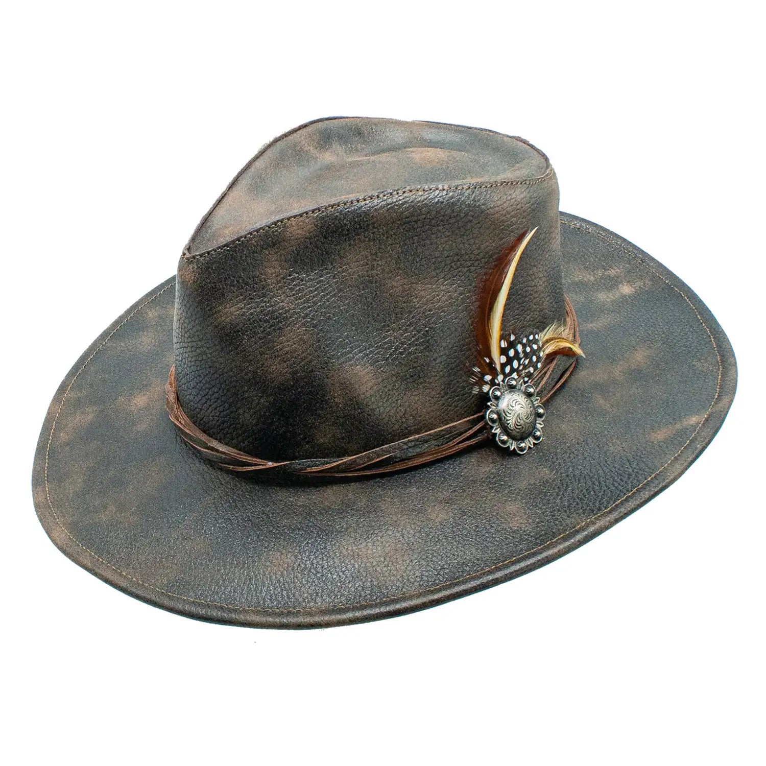 Peter Grimm El Paso - Leather Cowboy Hat