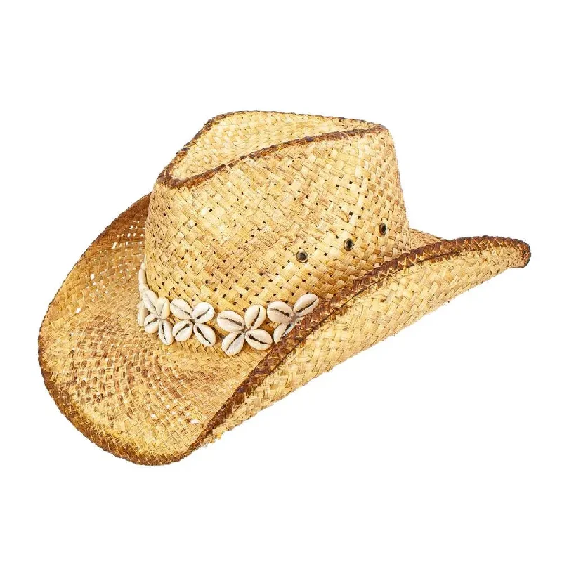 Peter Grimm Sea - Straw Cowgirl Hat