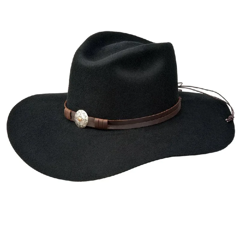 Silverado Scarlett - Floppy Wool Felt Cowgirl Hat