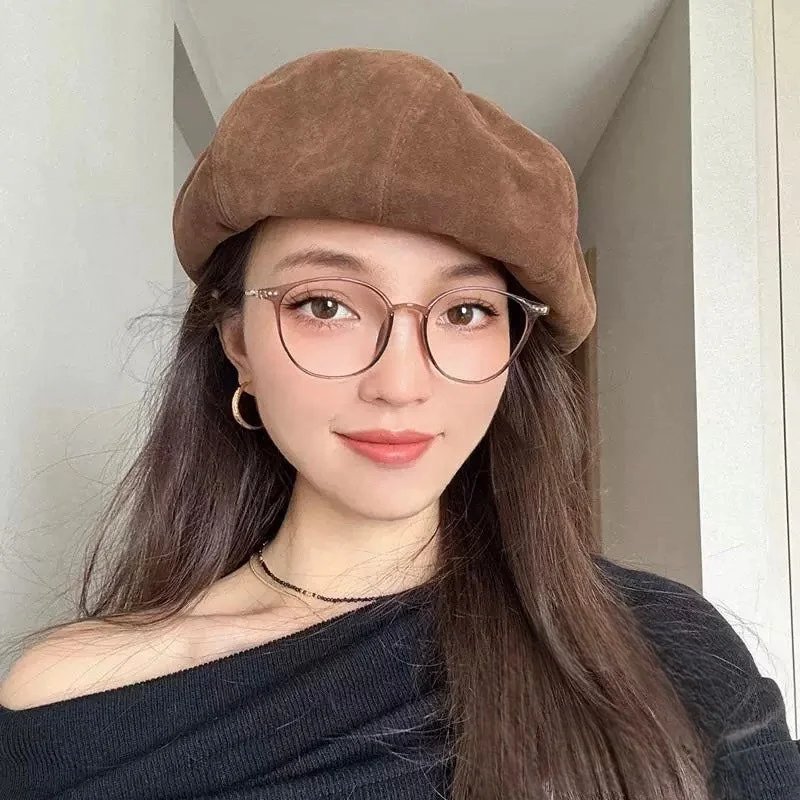 Unisex Suede Beret