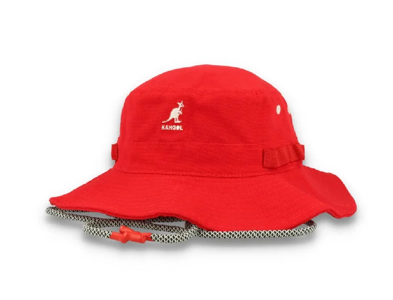 Utility Cords Jungle Hat Red