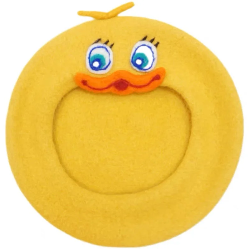 Kid Yellow Duck Beret